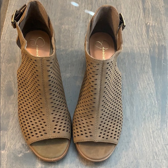 Jessica Simpson Shoes - Jessica Simpson Peep Toe Bootie